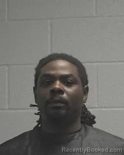 Mugshot of Anthony Montrel Scipio booked in Cleveland County, North Carolina on September 28, 2026
