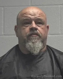 Mugshot of Rodney Aaron Fredell booked in Cleveland County, North Carolina on July 16, 2026