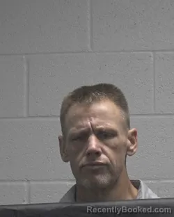 Mugshot of Jason Sky Butler booked in Cleveland County, North Carolina on August 24, 2026