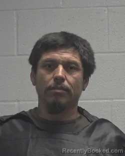 Mugshot of NICANOR URIBE GARCIA booked in Cleveland County, North Carolina on June 24, 2026