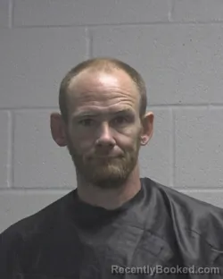 Mugshot of Kyle Franklin Goodman booked in Cleveland County, North Carolina on August 7, 2026