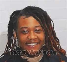 Mugshot of Prendaysheya Contisha Reaves booked in Columbus County, North Carolina on August 29, 2026