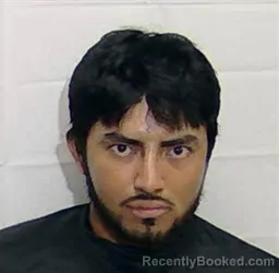 Mugshot of Cleofas Marinel Lopez Gomez booked in Columbus County, North Carolina on August 9, 2026
