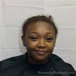 Mugshot of Keyozia Antoinia Gore booked in Columbus County, North Carolina on September 12, 2026
