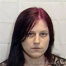 Mugshot of Caitlyn Joy Pierce booked in Columbus County, North Carolina on September 30, 2026