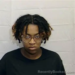 Mugshot of Ty'nasia Alienn Lewis-Bartow booked in Columbus County, North Carolina on October 2, 2026