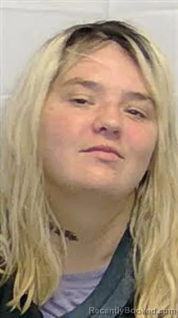 Mugshot of Alyssa Dawn Weyandt booked in Columbus County, North Carolina on October 5, 2026