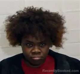 Mugshot of Jayla Amayra Shanice Heather Dobie booked in Columbus County, North Carolina on October 22, 2026