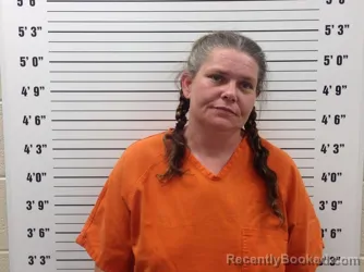 Mugshot of April Dawn Agan booked in Pickens County, Georgia on June 4, 2026