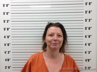 Mugshot of April Cline Howell booked in Pickens County, Georgia on July 26, 2026