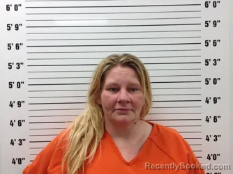 Mugshot of Amanda Jean Justus booked in Pickens County, Georgia on August 27, 2026