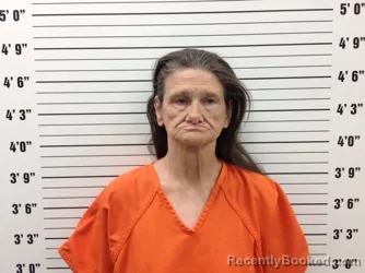 Mugshot of Bertha Mahan booked in Pickens County, Georgia on October 5, 2026