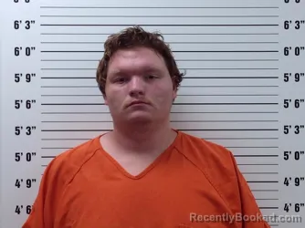 Mugshot of Blake Edward Starnes booked in Pickens County, Georgia on August 26, 2026