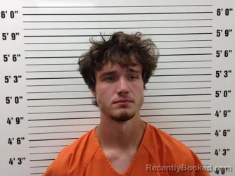 Mugshot of Cade Eugene Dean booked in Pickens County, Georgia on July 3, 2026