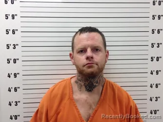 Mugshot of Dustin Michael Estes booked in Pickens County, Georgia on August 20, 2026
