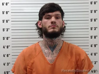 Mugshot of Garrett Cole Yoakum booked in Pickens County, Georgia on September 15, 2026