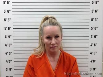 Mugshot of Kyna Charisse Richards booked in Pickens County, Georgia on April 13, 2026