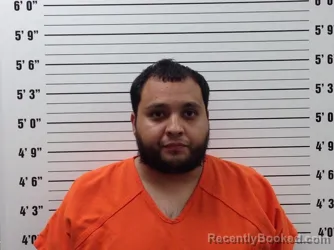 Mugshot of RENE EDUARDO BUSTAMANTE MARTINEZ booked in Pickens County, Georgia on July 23, 2026