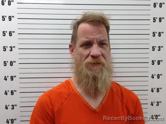 Mugshot of Scot Raney Hogue booked in Pickens County, Georgia on July 29, 2026