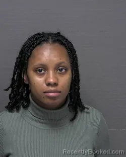 Mugshot of SAMARYA YAZMENE COLLINS booked in Dare County, North Carolina on April 25, 2026