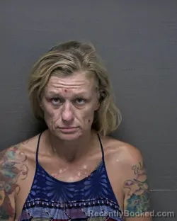 Mugshot of Carol Christine Whitehead booked in Dare County, North Carolina on August 23, 2026