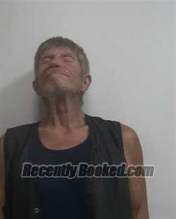 Booking photo from Davidson County, North Carolina