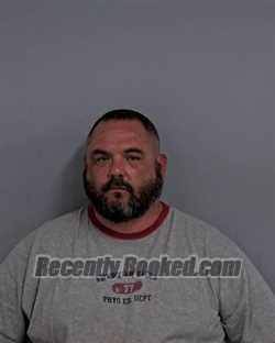 Booking photo from Davidson County, North Carolina