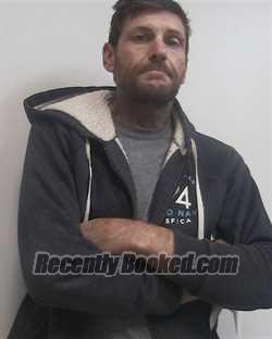 Booking photo from Davidson County, North Carolina