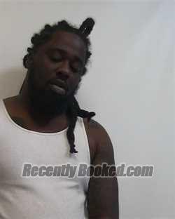 Booking photo from Davidson County, North Carolina