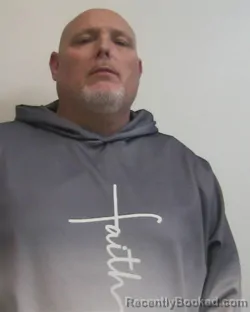 Booking photo from Davidson County, North Carolina