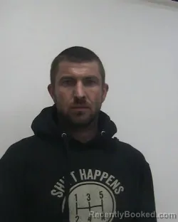 Booking photo from Davidson County, North Carolina