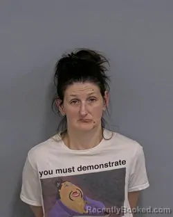 Booking photo from Davidson County, North Carolina