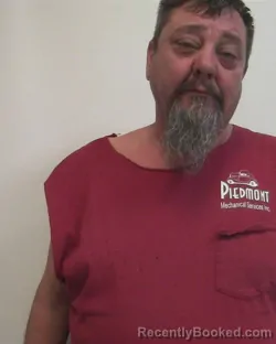 Mugshot of GREGORY TODD PERRYMAN booked in Davidson County, North Carolina on March 9, 2026