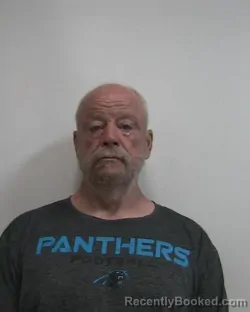 Mugshot of HERBERT DALE HUDSON booked in Davidson County, North Carolina on March 19, 2026