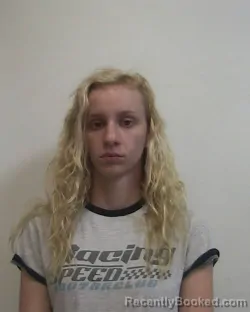 Mugshot of CHEYENNE GRACE HAMMAN booked in Davidson County, North Carolina on March 20, 2026