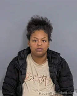 Mugshot of INDIA ANTONESE ALEXANDER-WOODS booked in Davidson County, North Carolina on March 22, 2026