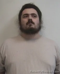 Mugshot of NICHOLAS WILLIAM SHELLEY booked in Davidson County, North Carolina on March 23, 2026