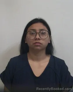 Mugshot of MARINA DEL CARMEN ARGUETA VILLAFUERTE booked in Davidson County, North Carolina on March 24, 2026