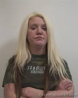 Mugshot of COURTNEY RENEE COLTRANE booked in Davidson County, North Carolina on March 25, 2026