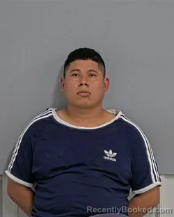 Mugshot of Samuel Orlando Guzman Ramirez booked in Davidson County, North Carolina on September 7, 2026