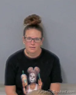 Mugshot of Megan Lynn Allen booked in Davidson County, North Carolina on September 14, 2026