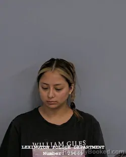 Mugshot of Lizette Rosario Hernandez booked in Davidson County, North Carolina on September 19, 2026