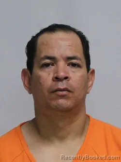 Mugshot of RAFAEL HUMBERO AGUILERA MARTINEZ booked in Davie County, North Carolina on March 22, 2026