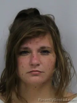 Mugshot of MEGAN NICHOLE MOOREFIELD booked in Davie County, North Carolina on May 14, 2026