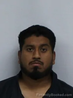 Mugshot of OWEN ISAI QUIROZ VARGAS booked in Davie County, North Carolina on July 13, 2026