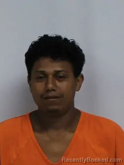 Mugshot of Valentin Herrera Saucedo booked in Davie County, North Carolina on August 22, 2026