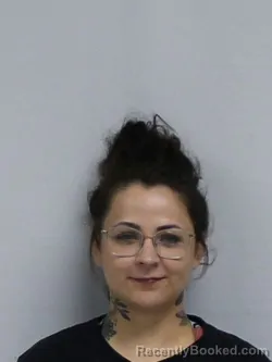 Mugshot of Brianna Christine Mussen booked in Davie County, North Carolina on October 17, 2026