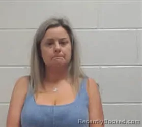 Mugshot of Stephanie Everette Robertson booked in Edgecombe County, North Carolina on October 10, 2026