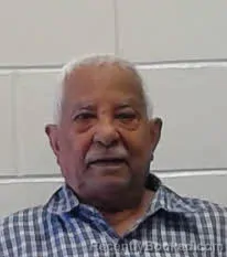 Mugshot of ABRAHAM JOSE BAEZ booked in Edgecombe County, North Carolina on May 18, 2026