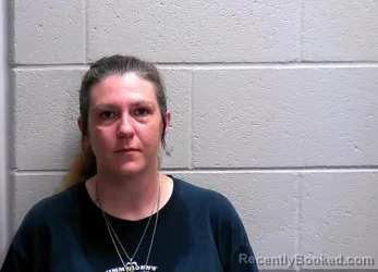 Mugshot of RACHEL MARIE ALLOTT booked in Bureau County, Illinois on July 16, 2026